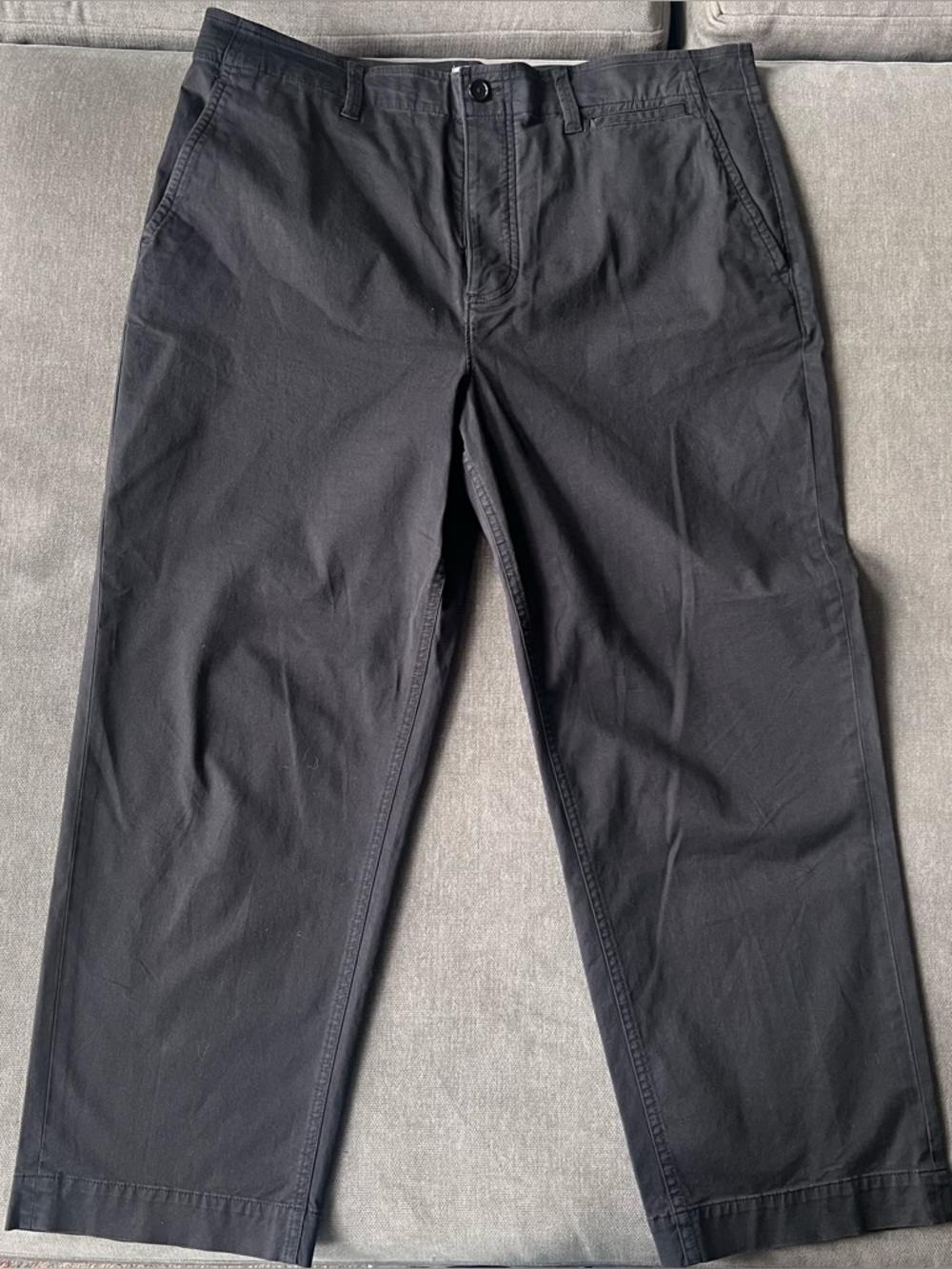 Everlane Straight Leg Chinos Black 16 NWOT